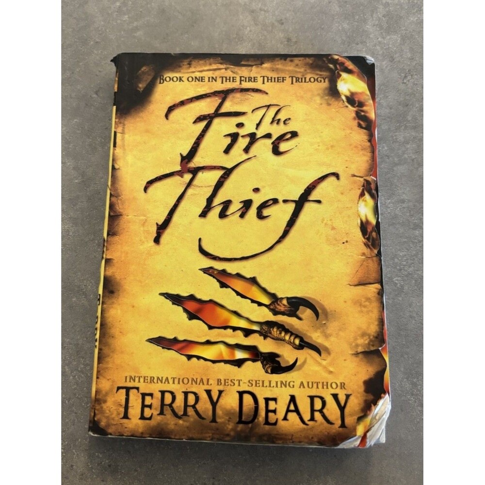 The Fire Thief; Fire Thief Trilogy, Book 1 By Terry Deary, First Paperback Edit